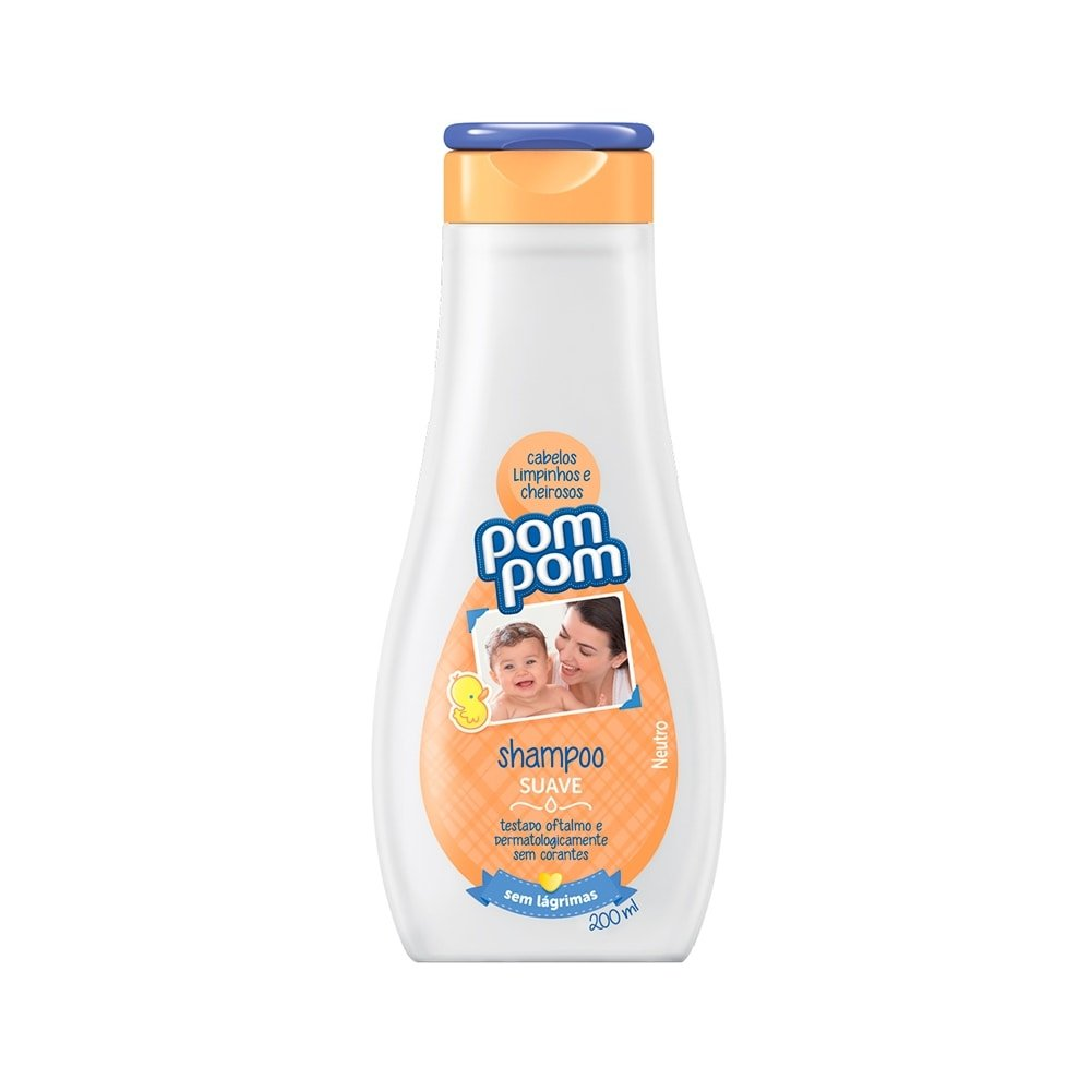 Shampoo Baby Suave 200ml - Pom Pom Shampoo Baby Suave 200ml - Pom Pom