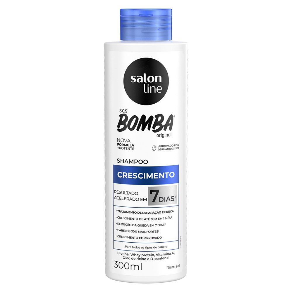 Shampoo Salon Line S.O.S. Bomba de Vitaminas 300ml Shampoo Salon Line S.O.S. Bomba de Vitaminas 300ml