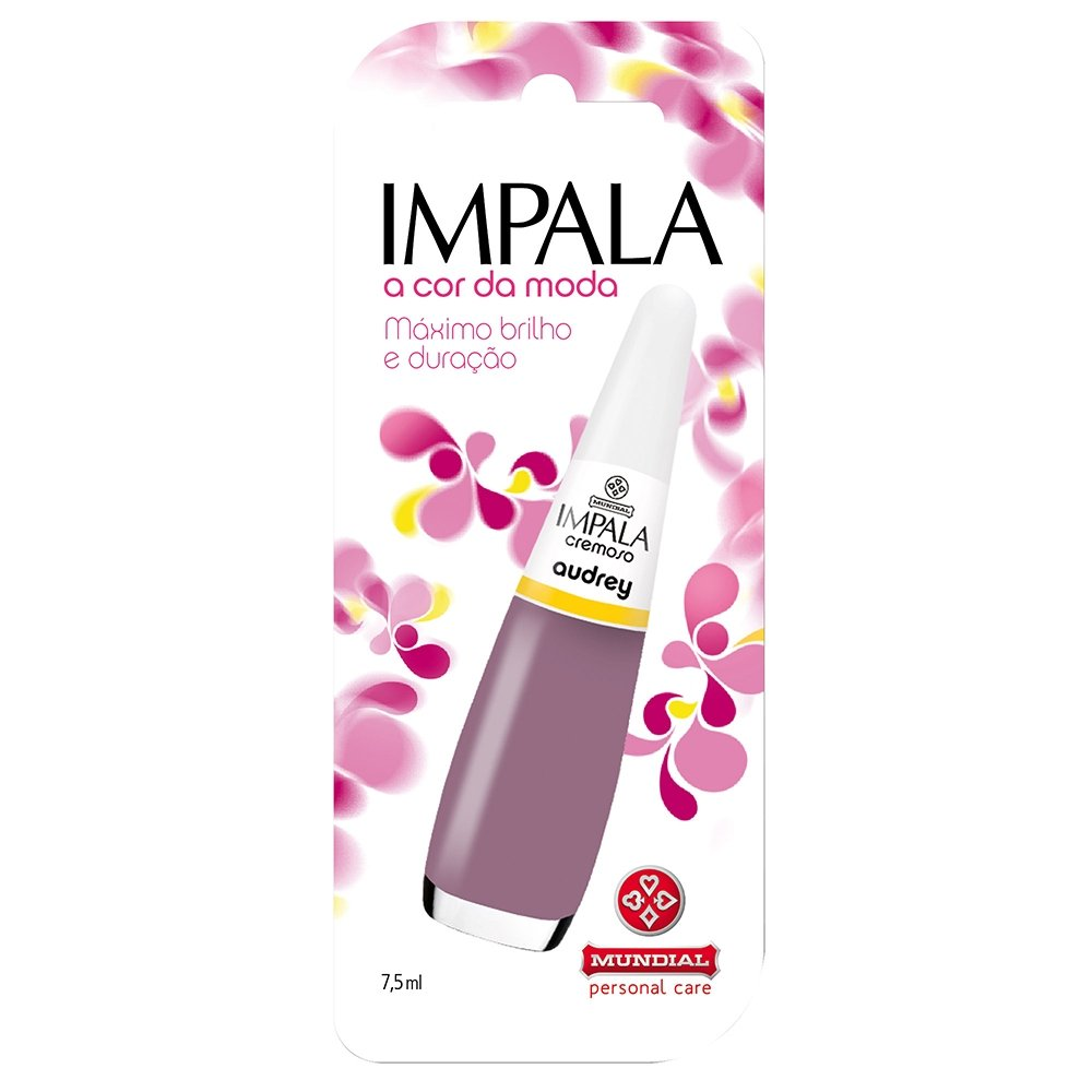 Esmalte Impala Cremoso Audrey Blister 7,5ml Esmalte Impala Cremoso Audrey Blister 7,5ml