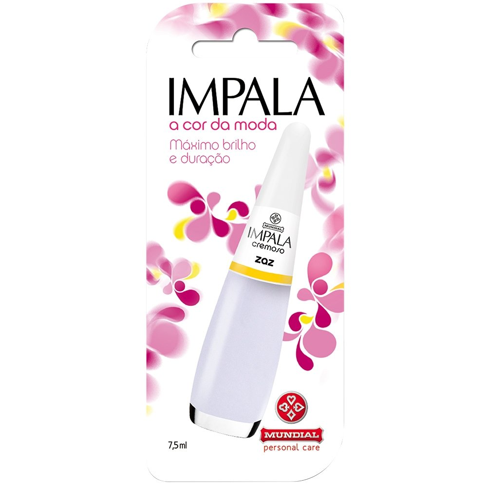 Esmalte Impala Cremoso Zaz, 7,5ml Esmalte Impala Cremoso Zaz, 7,5ml