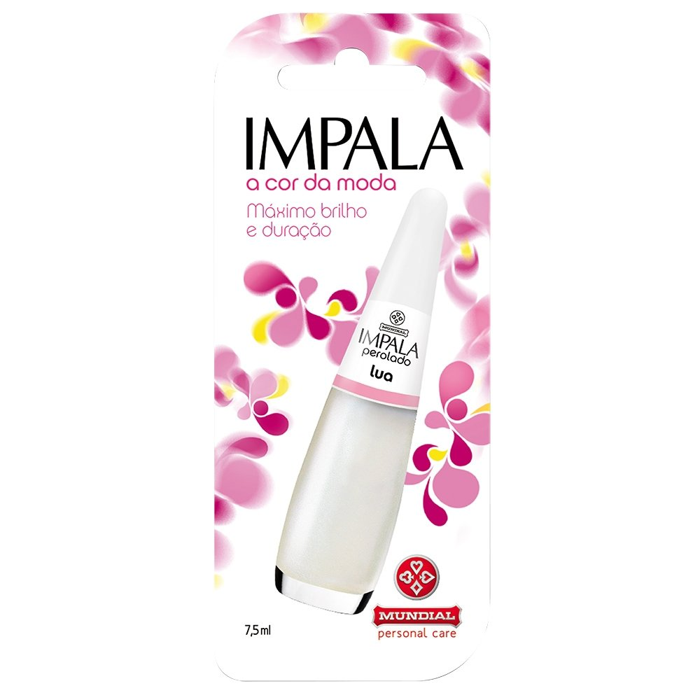 Esmalte Impala Perolado Lua, 7,5ml Esmalte Impala Perolado Lua, 7,5ml