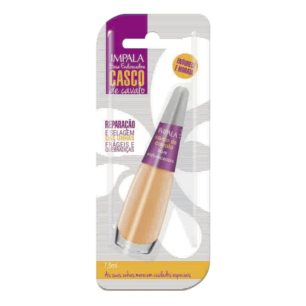 Esmalte Impala Base Endurecedora Casco de Cavalo Blister 7,5ml Esmalte Impala Base Endurecedora Casco de Cavalo Blister 7,5ml
