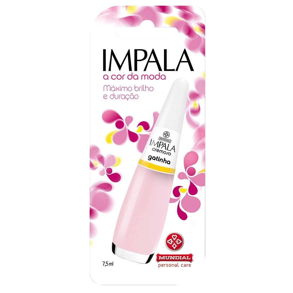 Esmalte Impala Cremoso Gatinha Blister 7,5ml Esmalte Impala Cremoso Gatinha Blister 7,5ml