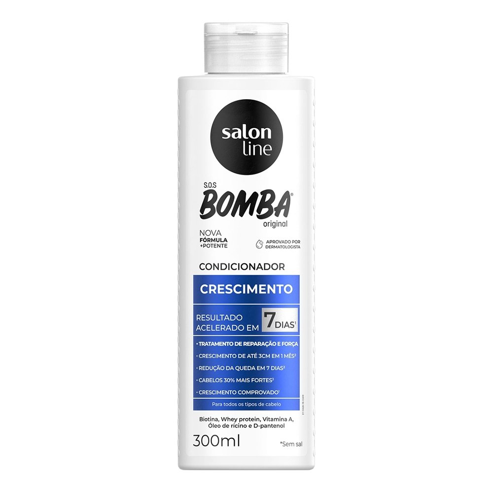 Condicionador Salon Line S.O.S. Bomba de Vitaminas 300ml Condicionador Salon Line S.O.S. Bomba de Vitaminas 300ml