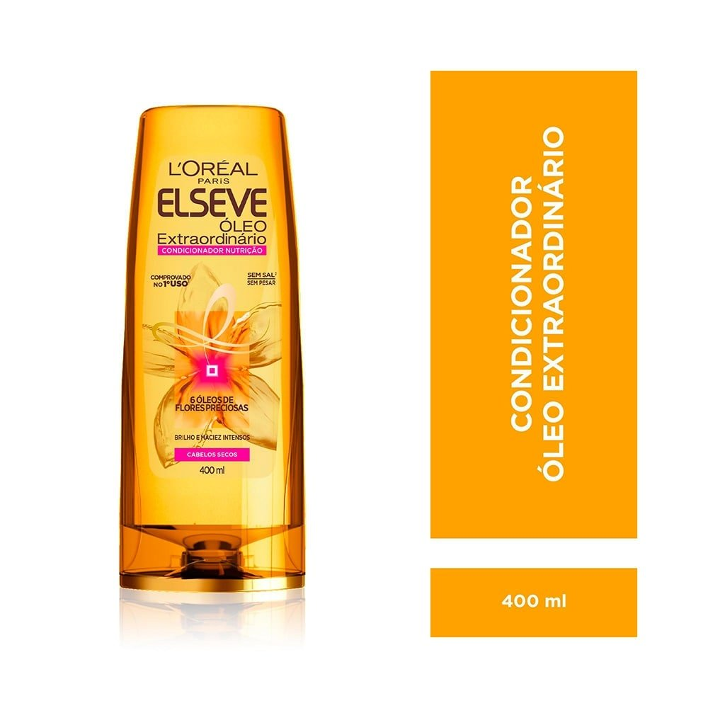 Condicionador Elseve Óleo Extraordinário 400ml Condicionador Elseve Óleo Extraordinário 400ml