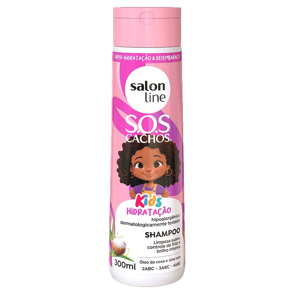 Shampoo Salon Line S.O.S. Cachos Kids 300ml Shampoo Salon Line S.O.S. Cachos Kids 300ml