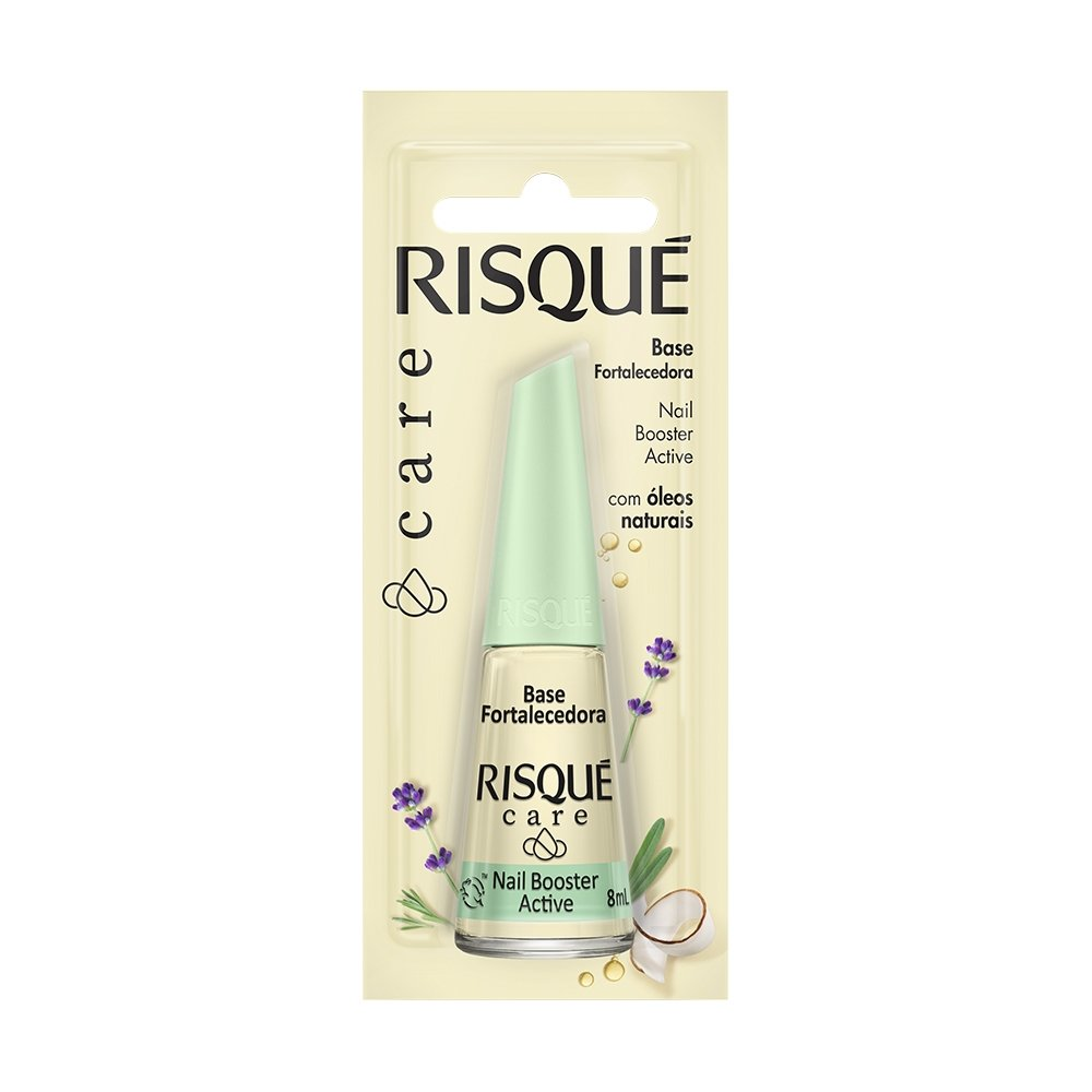 Esmalte Risqué Technology Base Fortalecedora Blister 8ml Esmalte Risqué Technology Base Fortalecedora Blister 8ml