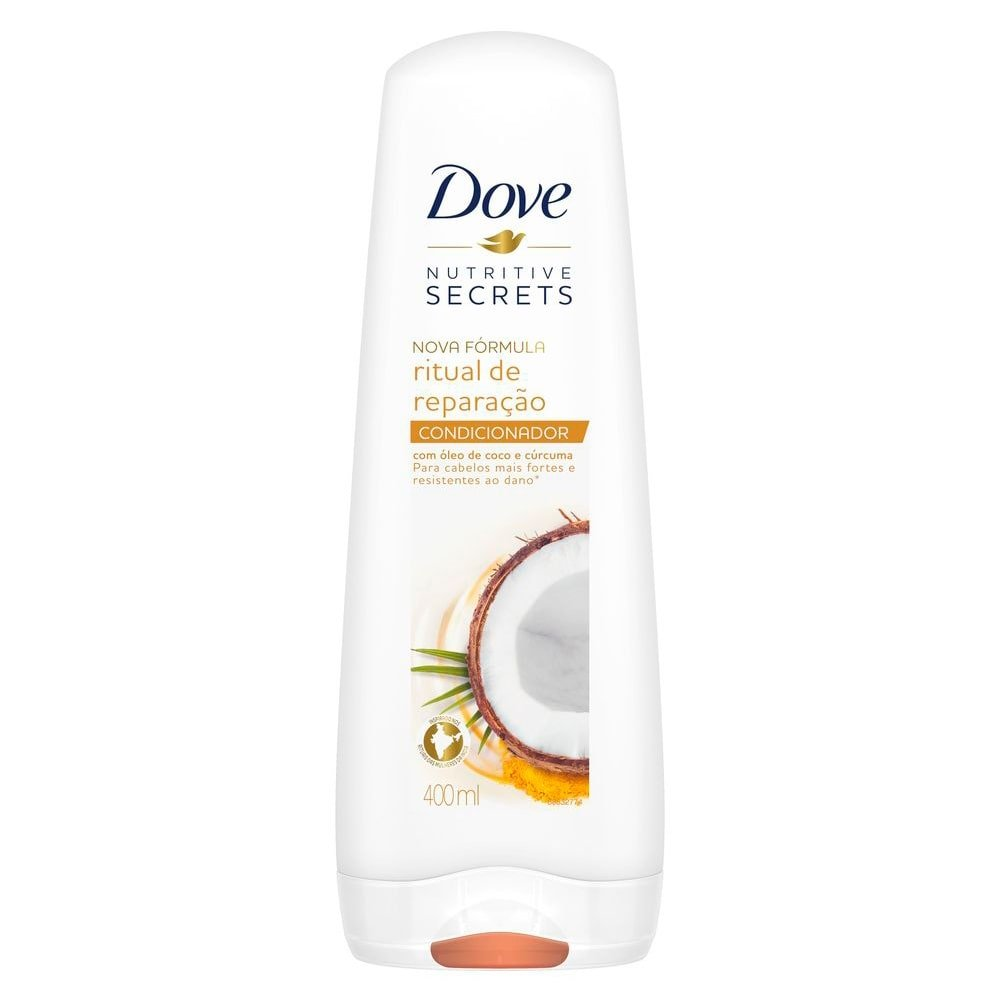 Condicionador Ritual de Reparação 400ml - Dove Condicionador Ritual de Reparação 400ml - Dove