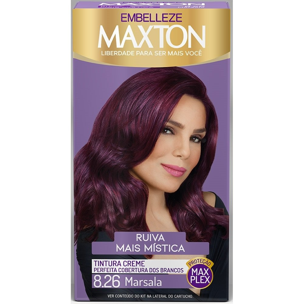 Tintura Maxton Kit Pratico 8.26 Marsala Tintura Maxton Kit Pratico 8.26 Marsala