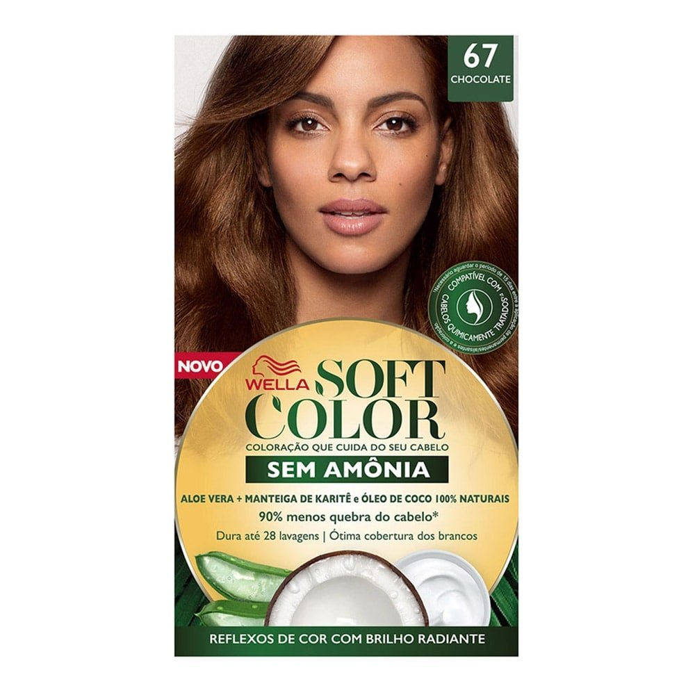 Tintura Soft Color 67 Chocolate 35g Tintura Soft Color 67 Chocolate 35g