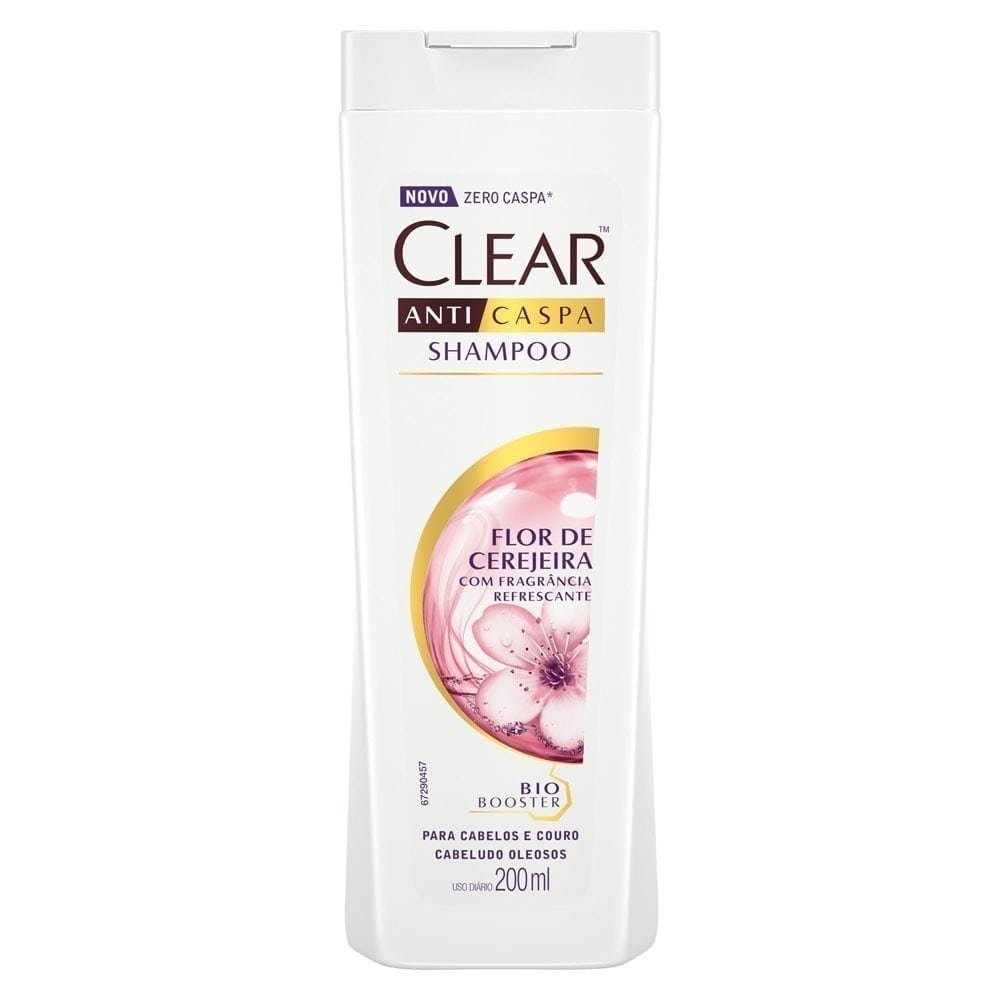 Shampoo Clear Anticaspa Flor De Cerejeira Women 200ml Shampoo Clear Anticaspa Flor De Cerejeira Women 200ml