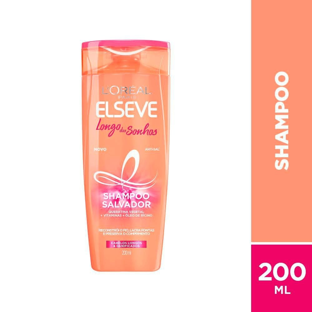 Shampoo Elseve Longo Dos Sonhos 200ml Shampoo Elseve Longo Dos Sonhos 200ml