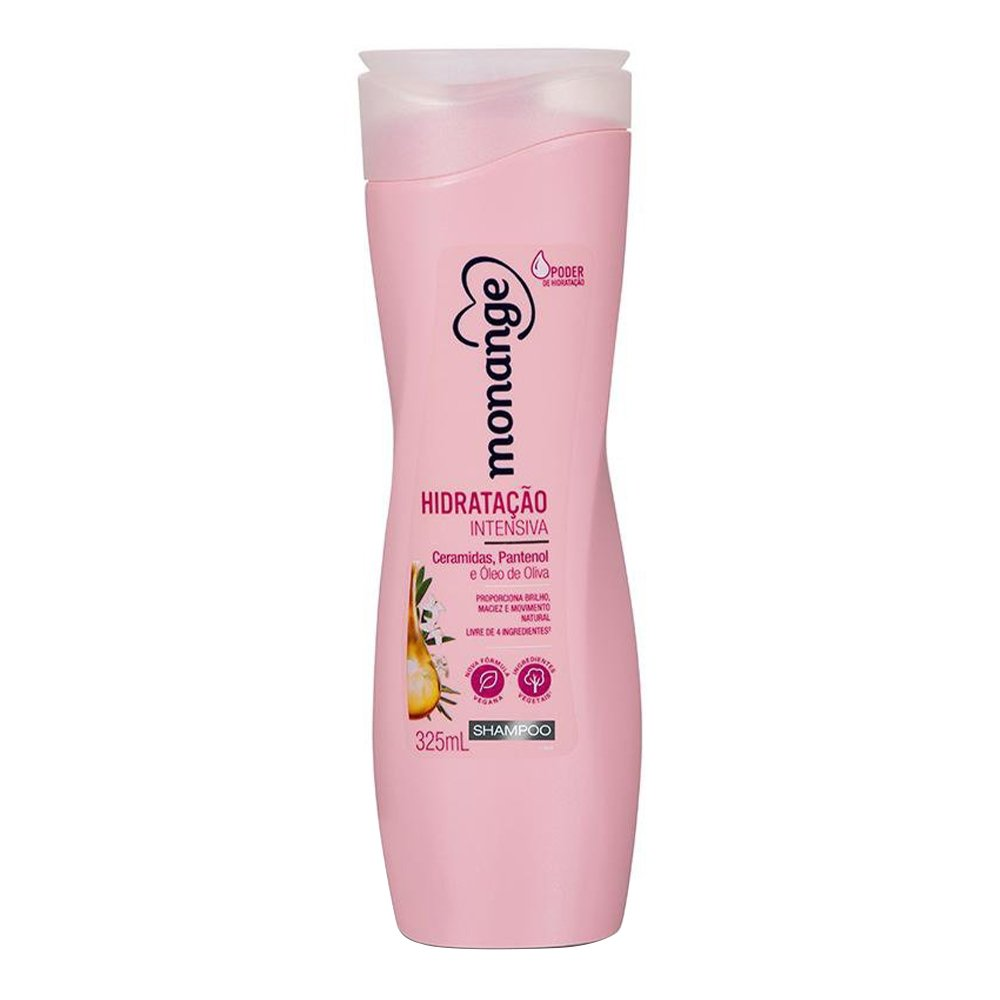 Shampoo Monange Hidrata com Poder 325ml Shampoo Monange Hidrata com Poder 325ml