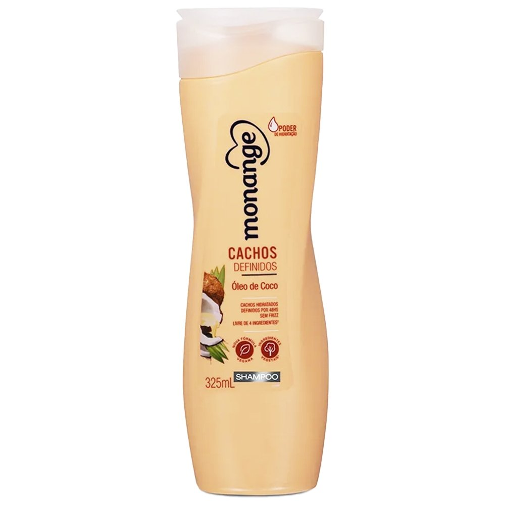 Shampoo Monange Cachos Que Tal 325ml Shampoo Monange Cachos Que Tal 325ml