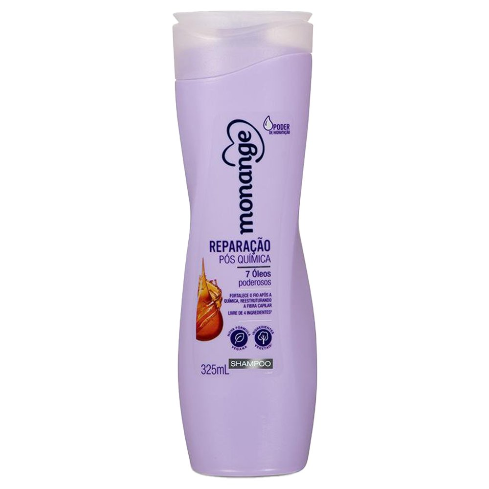 Shampoo Monange Química sem Drama 325ml Shampoo Monange Química sem Drama 325ml