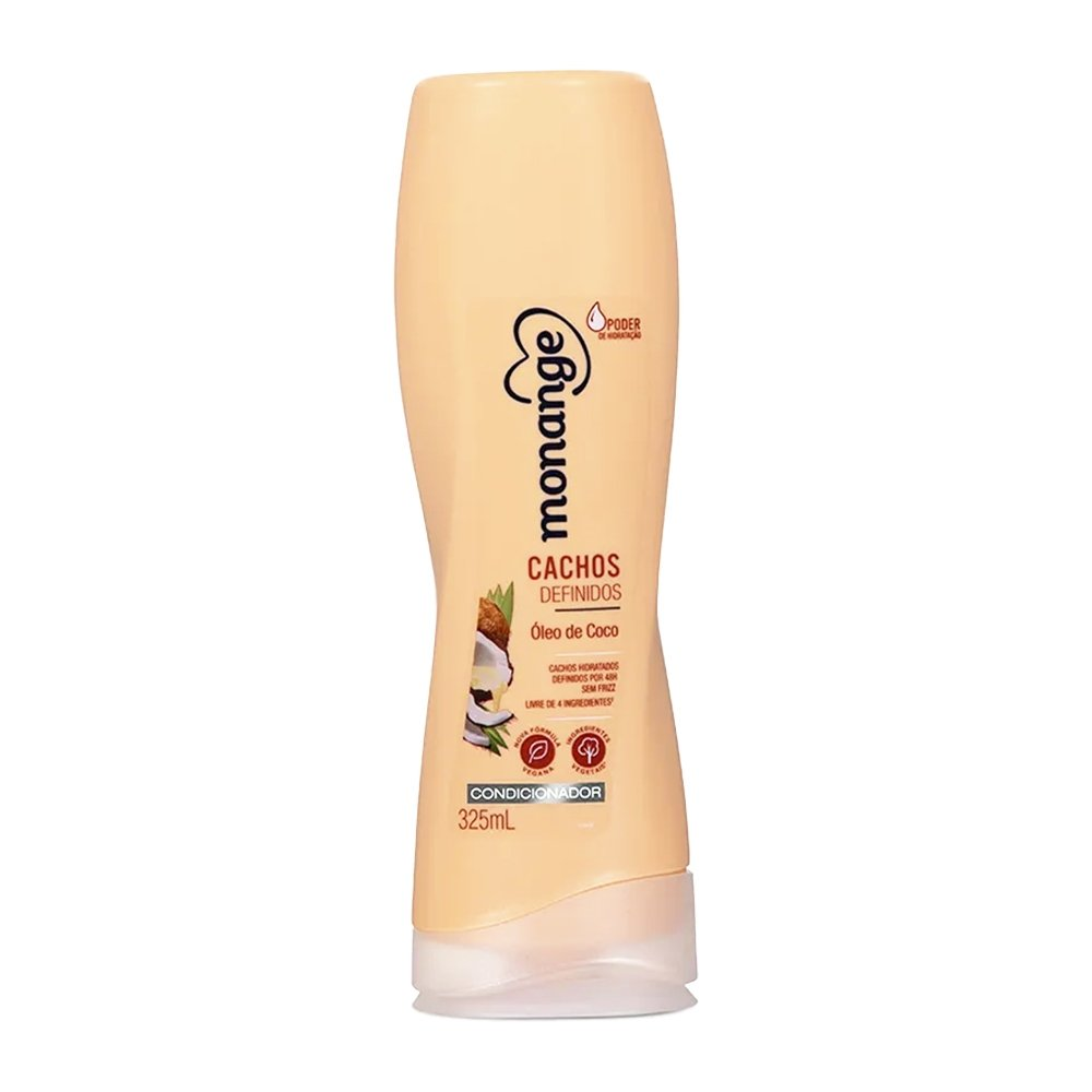 Condicionador Monange Cachos Que Tal 325ml Condicionador Monange Cachos Que Tal 325ml