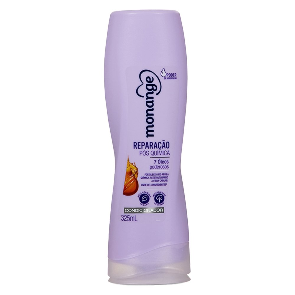 Condicionador Monange Química Sem Drama 325ml Condicionador Monange Química Sem Drama 325ml