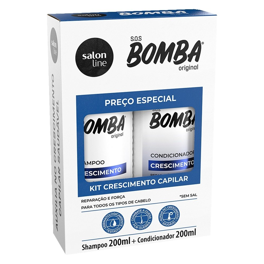 Shampoo+Condicionador Salon Line Hidratante Bomba Original 200ml Shampoo+Condicionador Salon Line Hidratante Bomba Original 200ml