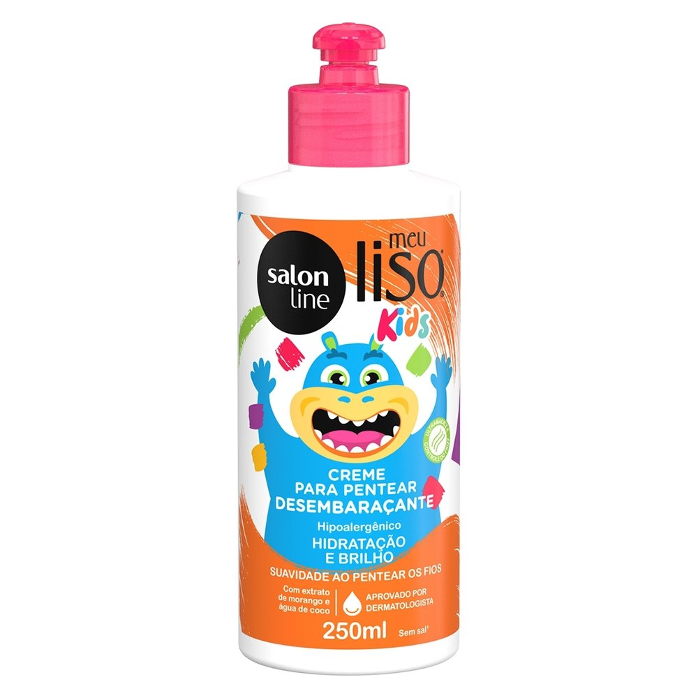 Creme Para Pentear Salon Line Meu Lisinho Kids 250ml Creme Para Pentear Salon Line Meu Lisinho Kids 250ml