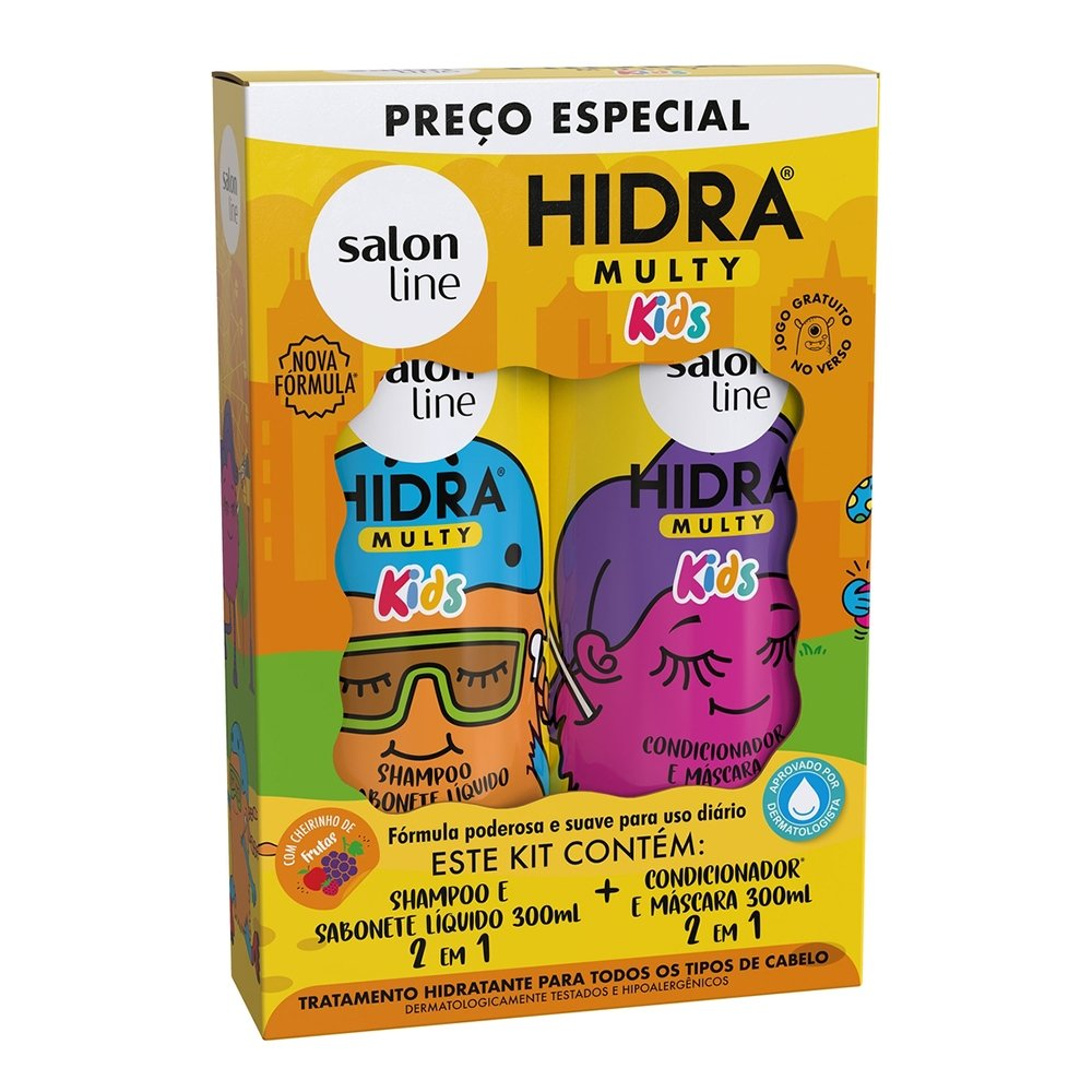 Shampoo+Condicionador Salon Line Hidra Kids 300ml Shampoo+Condicionador Salon Line Hidra Kids 300ml