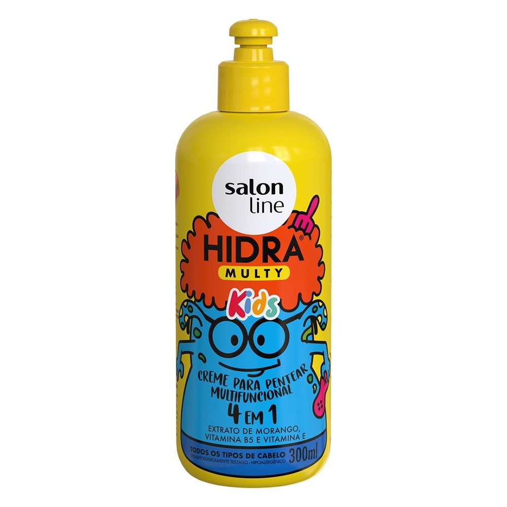Creme Para Pentear Salon Line Hidra Multifuncional Kids 300ml Creme Para Pentear Salon Line Hidra Multifuncional Kids 300ml