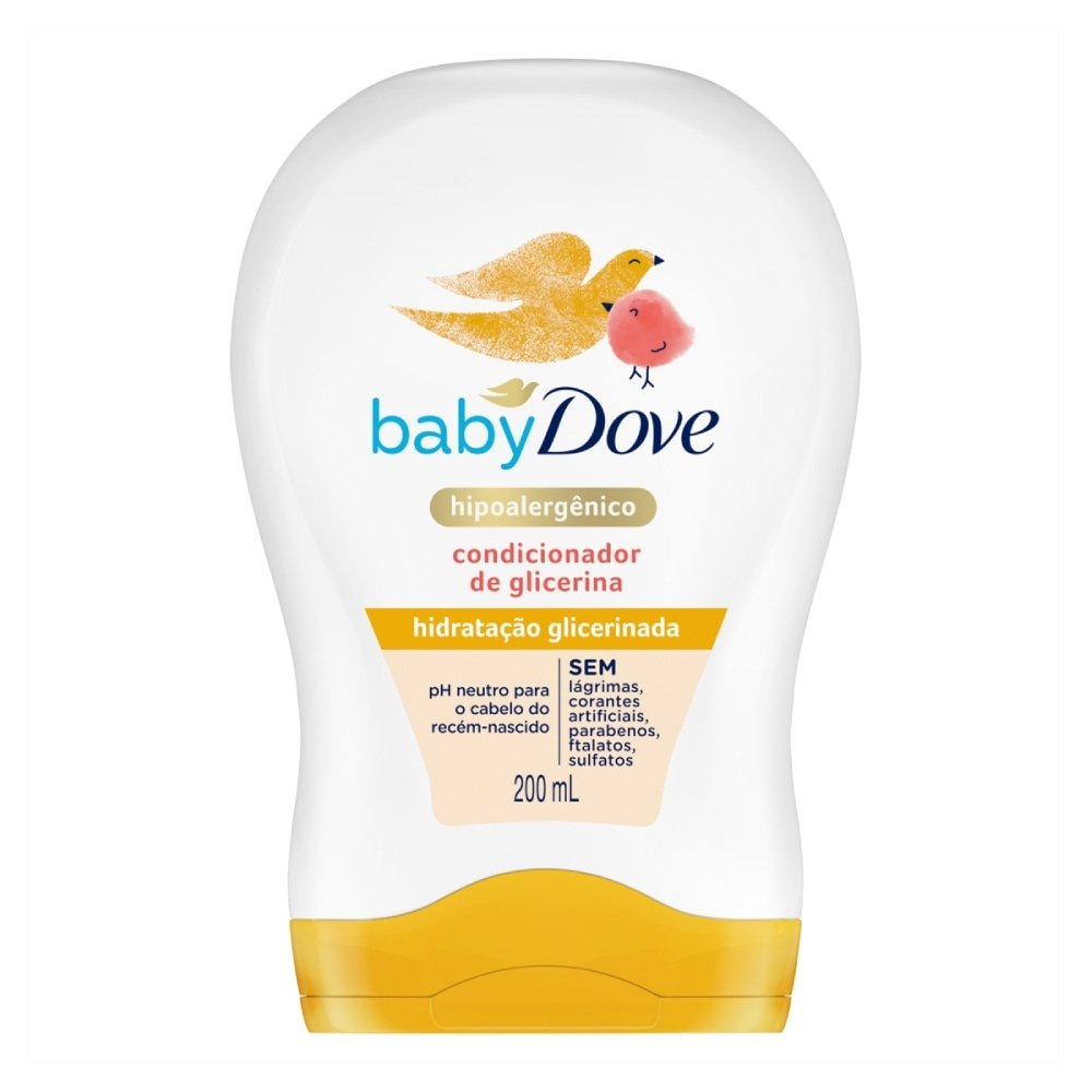 Condicionador Dove Baby Hidratação Glicerinado 200ml Condicionador Dove Baby Hidratação Glicerinado 200ml