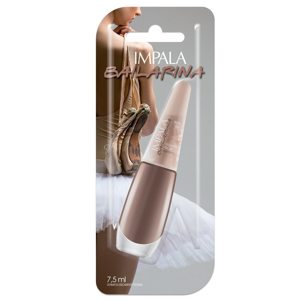 Esmalte Impala Cremoso Bailarina na Ponta do Pé Blister 7,5ml Esmalte Impala Cremoso Bailarina na Ponta do Pé Blister 7,5ml