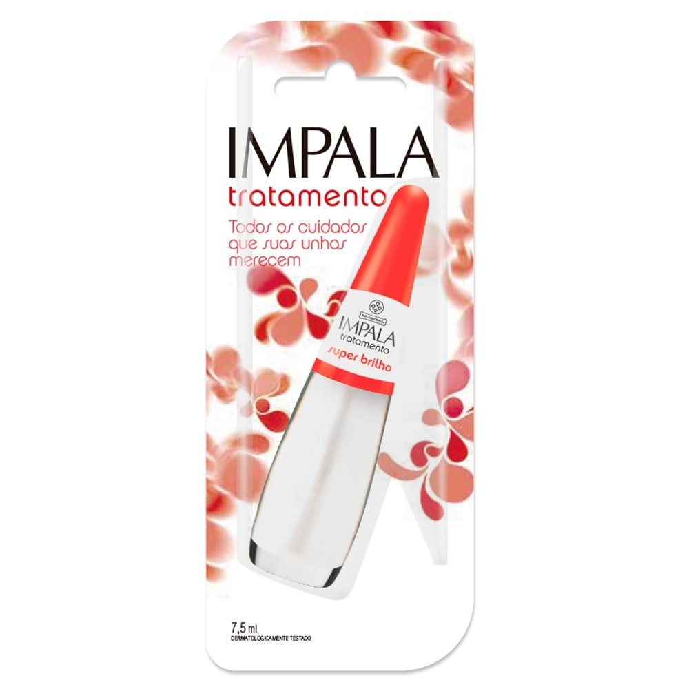 Esmalte Impala Base Tratamento Super Brilho Blister 7,5ml Esmalte Impala Base Tratamento Super Brilho Blister 7,5ml