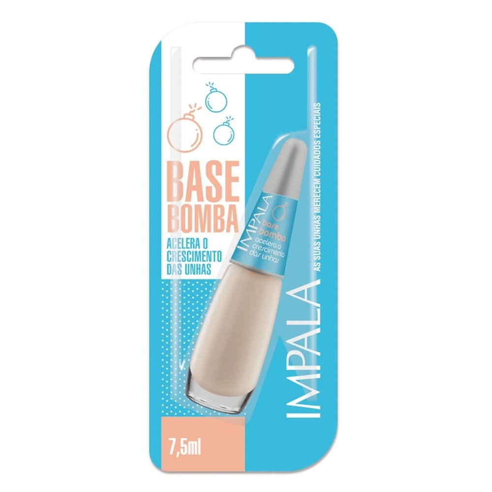 Esmalte Impala Base Tratamento Boma Aceleradora Blister 7,5ml Esmalte Impala Base Tratamento Boma Aceleradora Blister 7,5ml