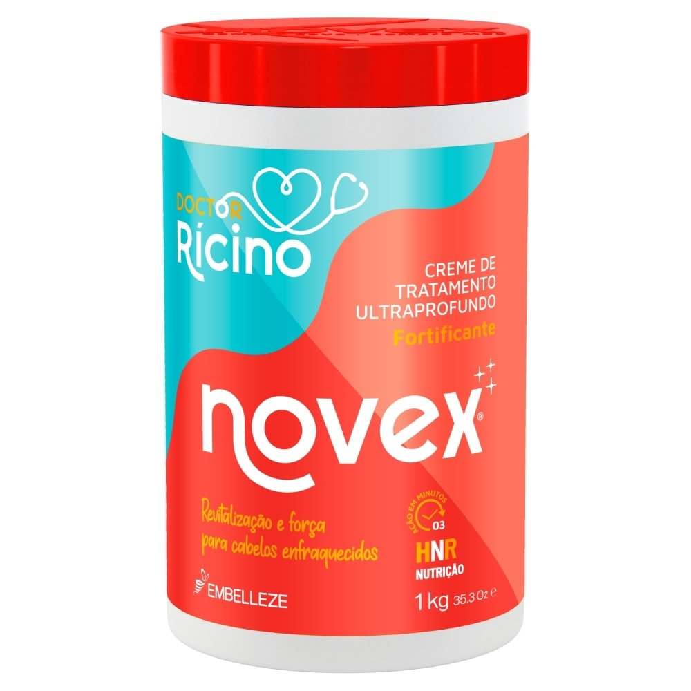 Creme de Tratamento Novex Óleo Rícino 1Kg Creme de Tratamento Novex Óleo Rícino 1Kg