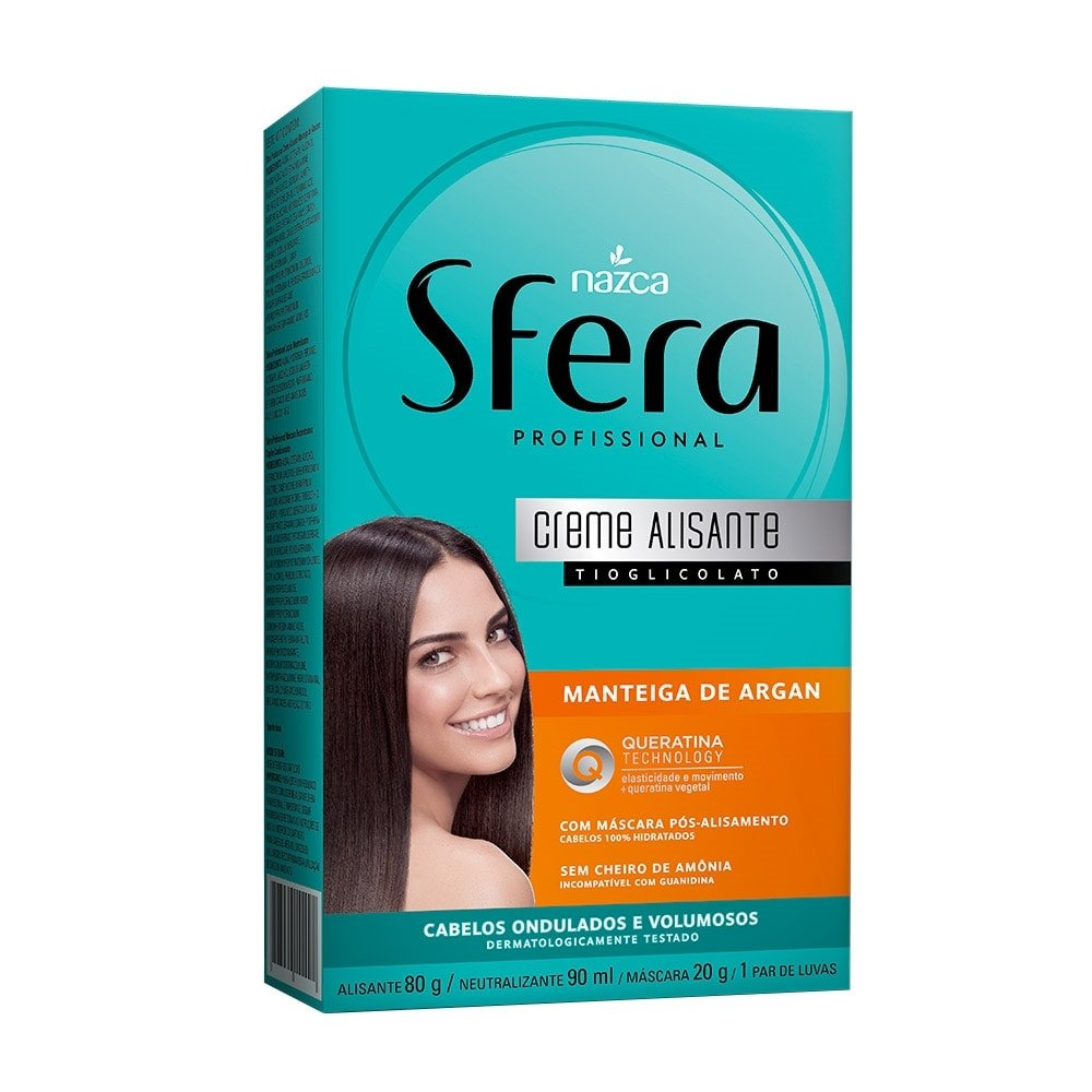 Alisante em Creme Sfera Manteiga de Argan Alisante em Creme Sfera Manteiga de Argan