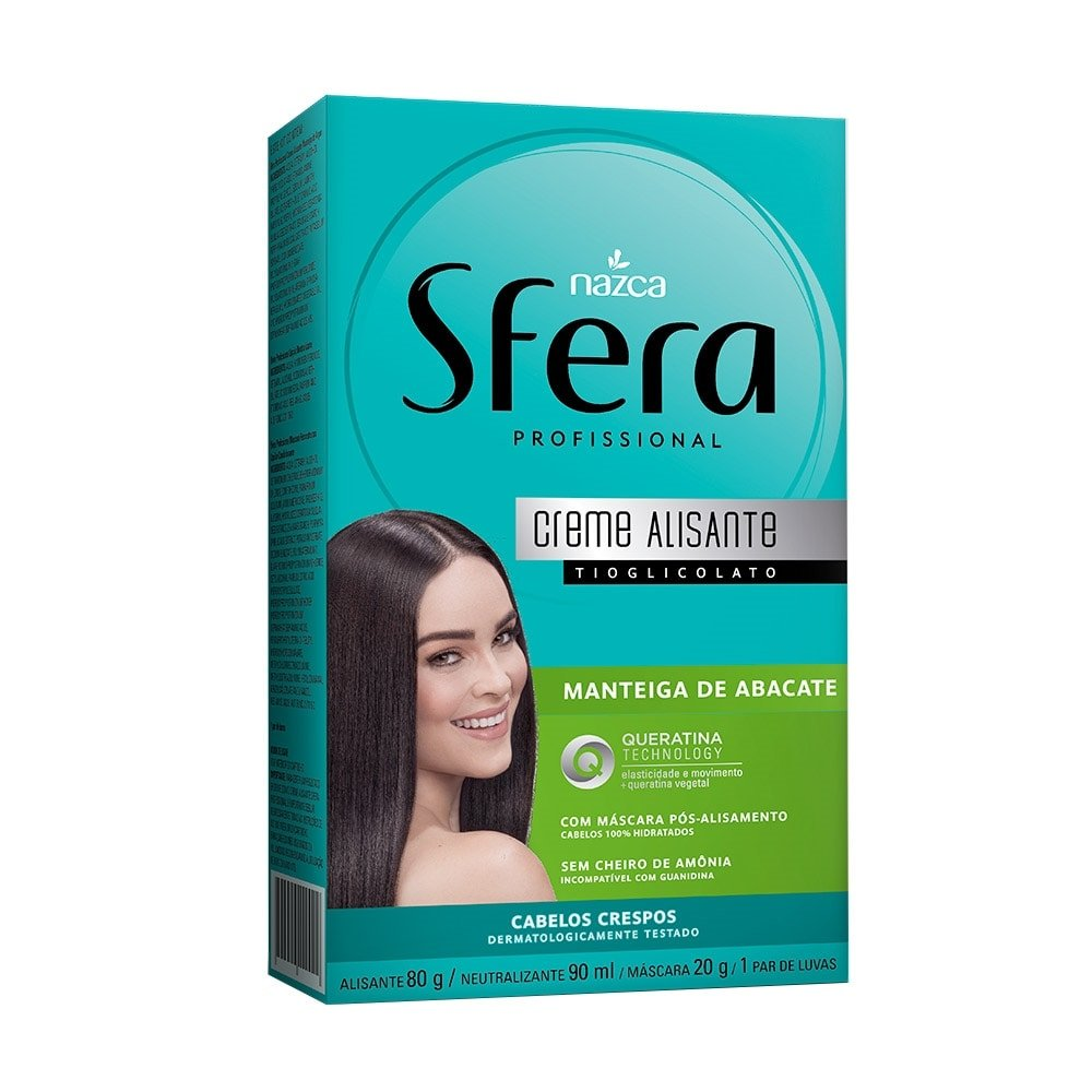 Alisante em Creme Sfera Manteiga de Abacate/Queratina Alisante em Creme Sfera Manteiga de Abacate/Queratina