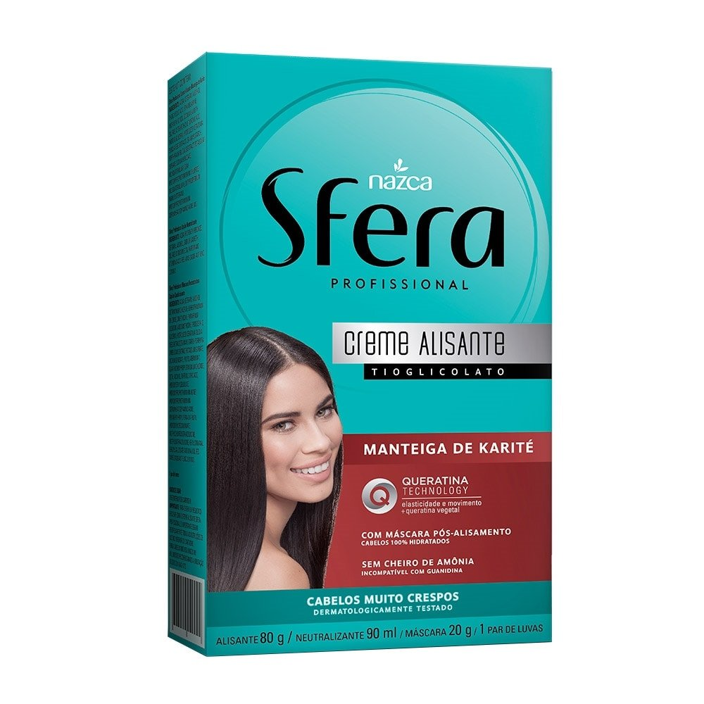 Alisante em Creme Sfera Manteiga de Karité/Queratina Alisante em Creme Sfera Manteiga de Karité/Queratina