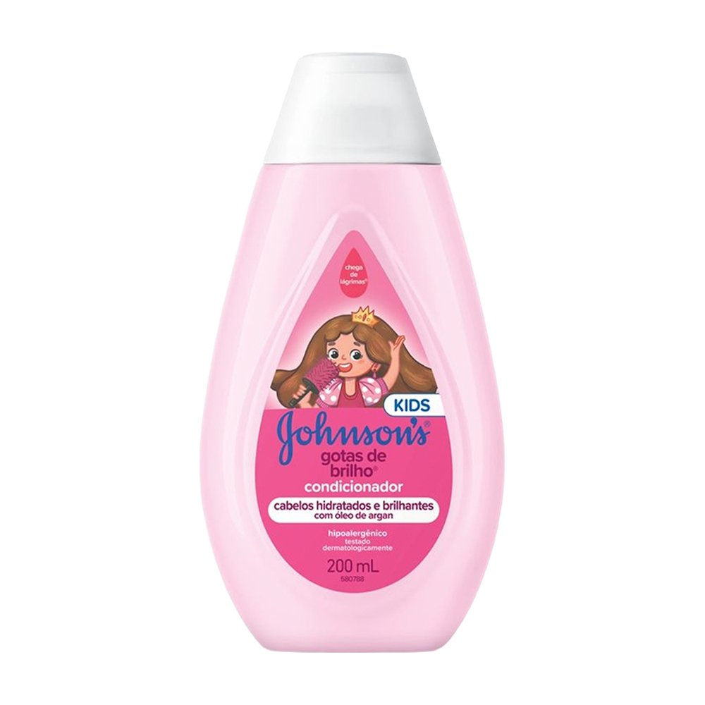 Condicionador Johnson's Baby Gotas de Brilho 200ml Condicionador Johnson's Baby Gotas de Brilho 200ml