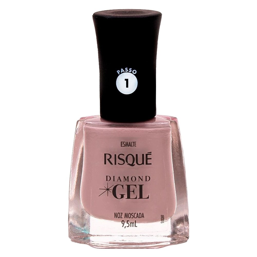 Esmalte Risqué Diamond Gel Cremoso Noz Moscada Avulso 9,5ml Esmalte Risqué Diamond Gel Cremoso Noz Moscada Avulso 9,5ml