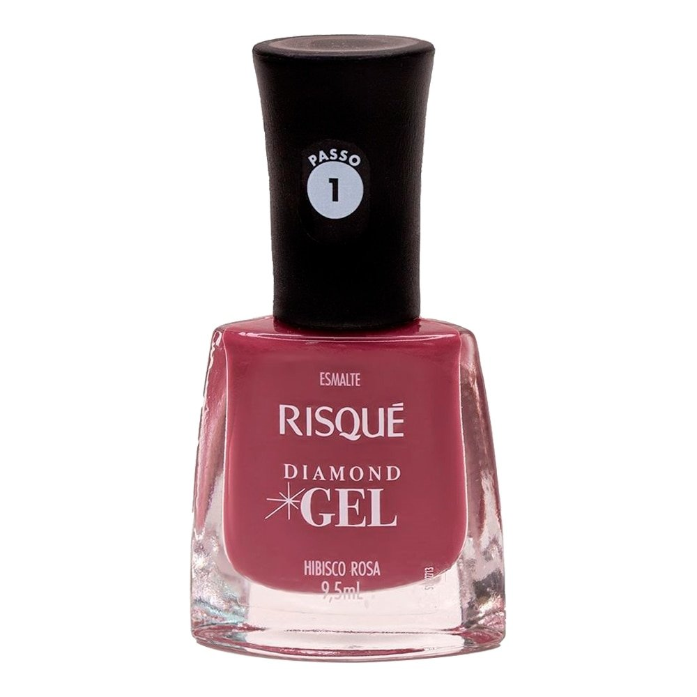 Esmalte Risqué Diamond Gel Cremoso Hibisco Rosa Avulso 9,5ml Esmalte Risqué Diamond Gel Cremoso Hibisco Rosa Avulso 9,5ml