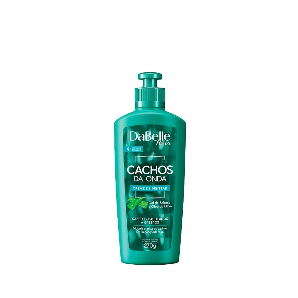 Creme para Pentear Dabelle Cachos da Onda 270g Creme para Pentear Dabelle Cachos da Onda 270g