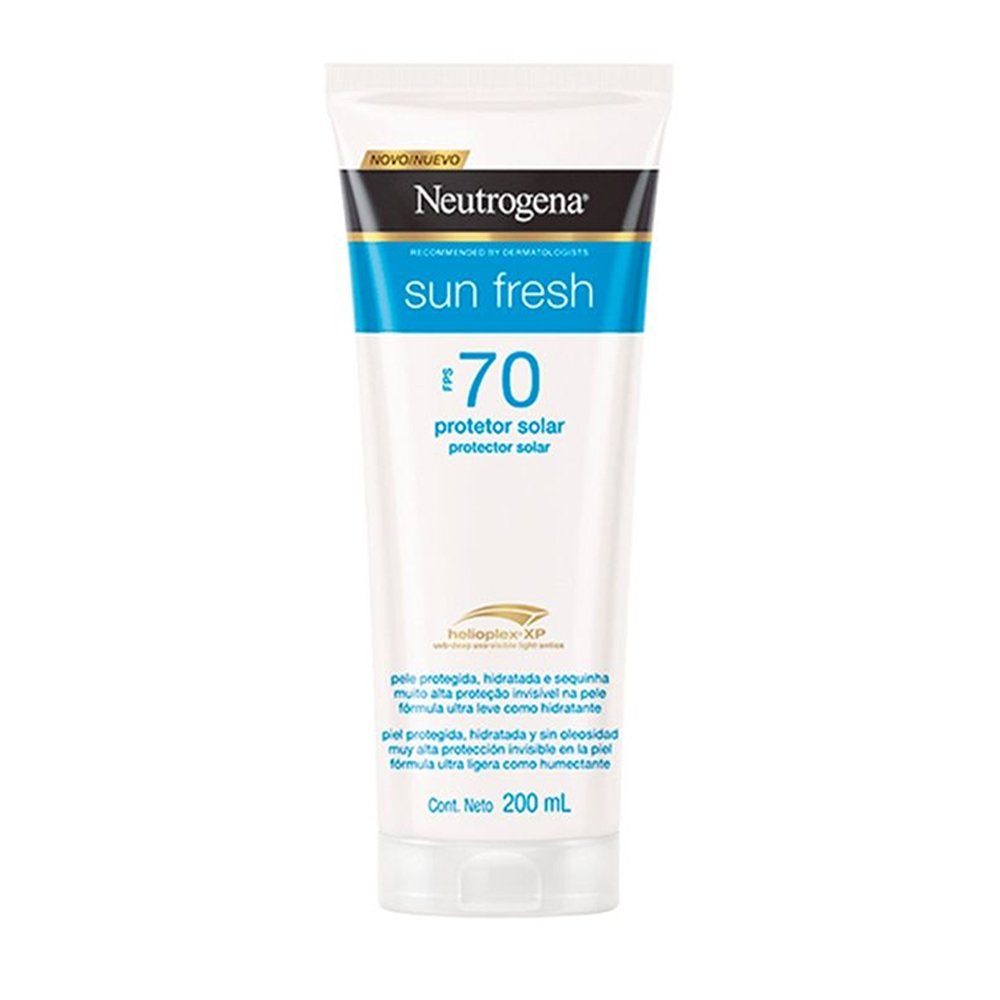 Protetor Neutrogena Sun Fresh FPS70 200ml Protetor Neutrogena Sun Fresh FPS70 200ml