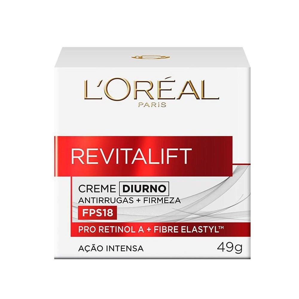 Creme Facial Loreal Revitalifit Pró-Retinol+Fibrelastyl Dia FPS30 49g Creme Facial Loreal Revitalifit Pró-Retinol+Fibrelastyl Dia FPS30 49g