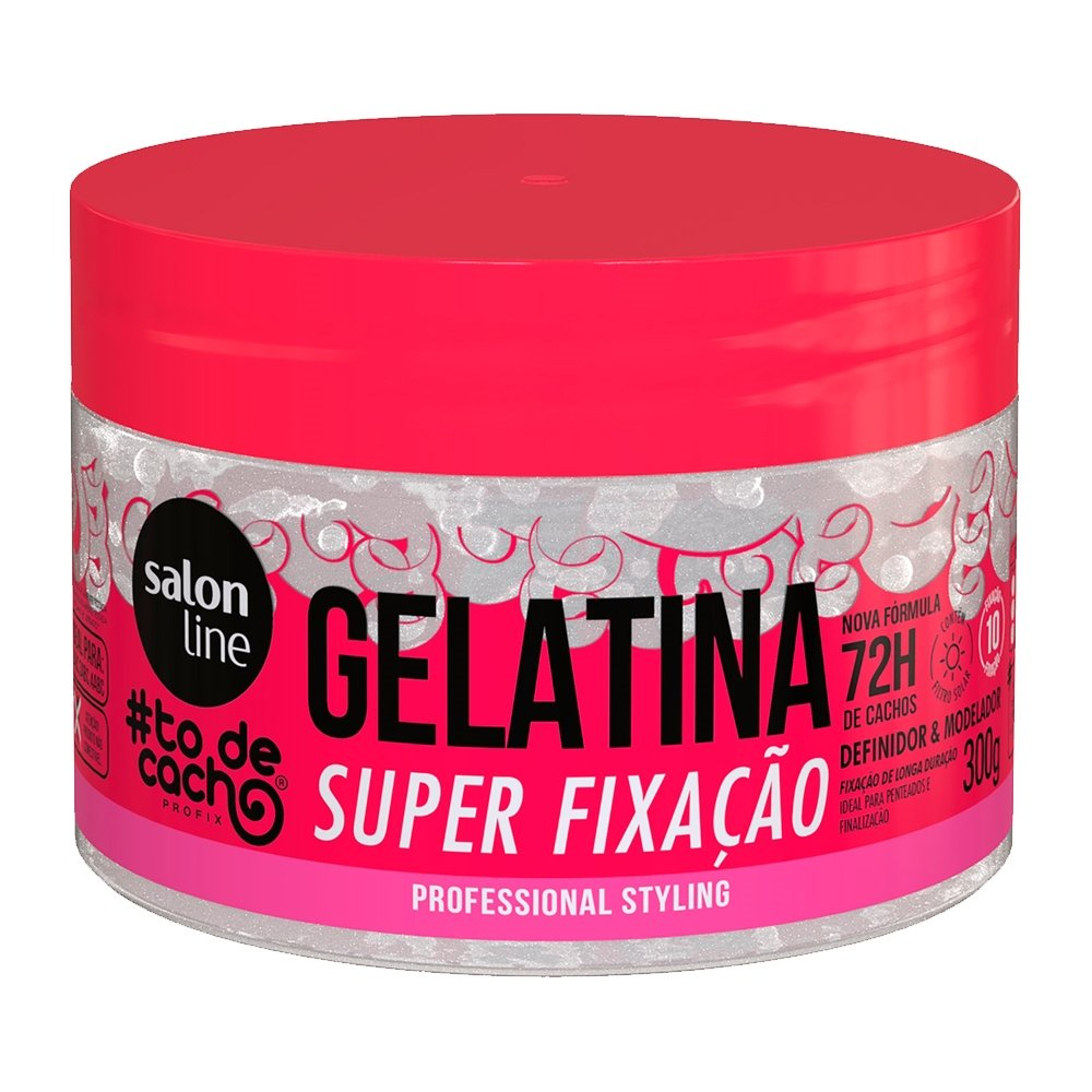 Gelatina Capilar Salon Line To de Cacho Super Fixação 300g Gelatina Capilar Salon Line To de Cacho Super Fixação 300g
