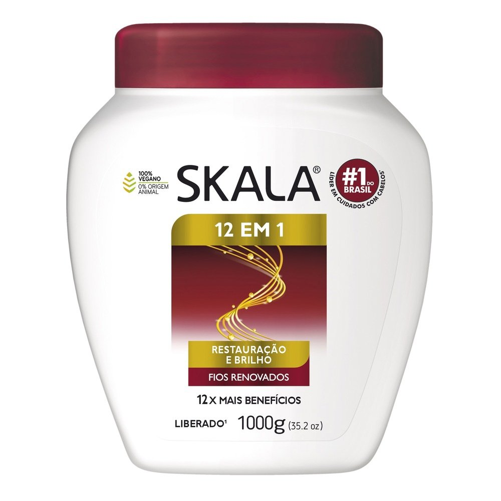 Creme de Tratamento Skala 12 em 1 - 1kg Creme de Tratamento Skala 12 em 1 - 1kg
