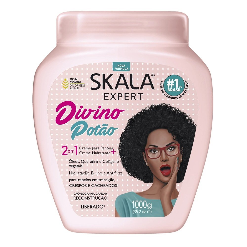 Creme de Tratamento Skala Divino Potão 1kg Creme de Tratamento Skala Divino Potão 1kg
