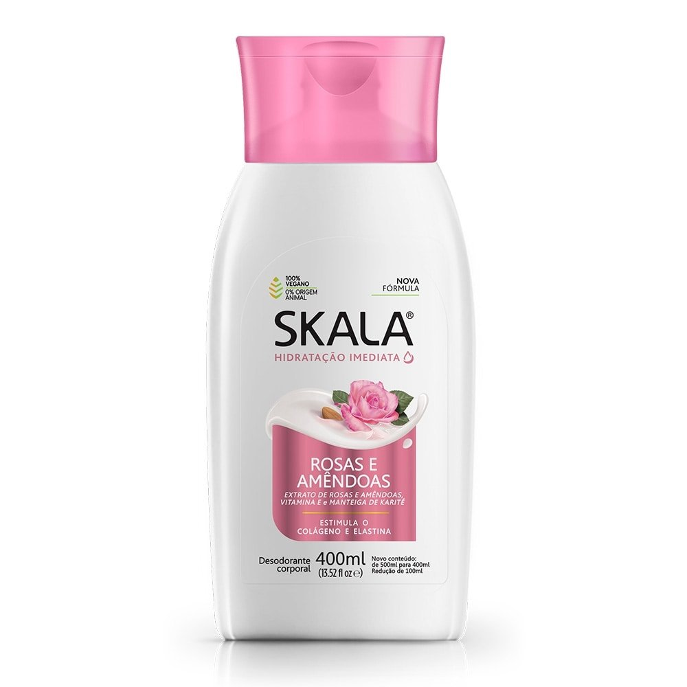 Hidratante Corporal Skala Rosas e Amêndoas 400ml Hidratante Corporal Skala Rosas e Amêndoas 400ml