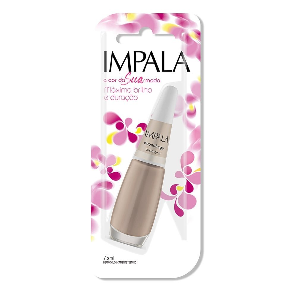 Esmalte Impala Cremoso, Aconchego, Blister, 7,5ml