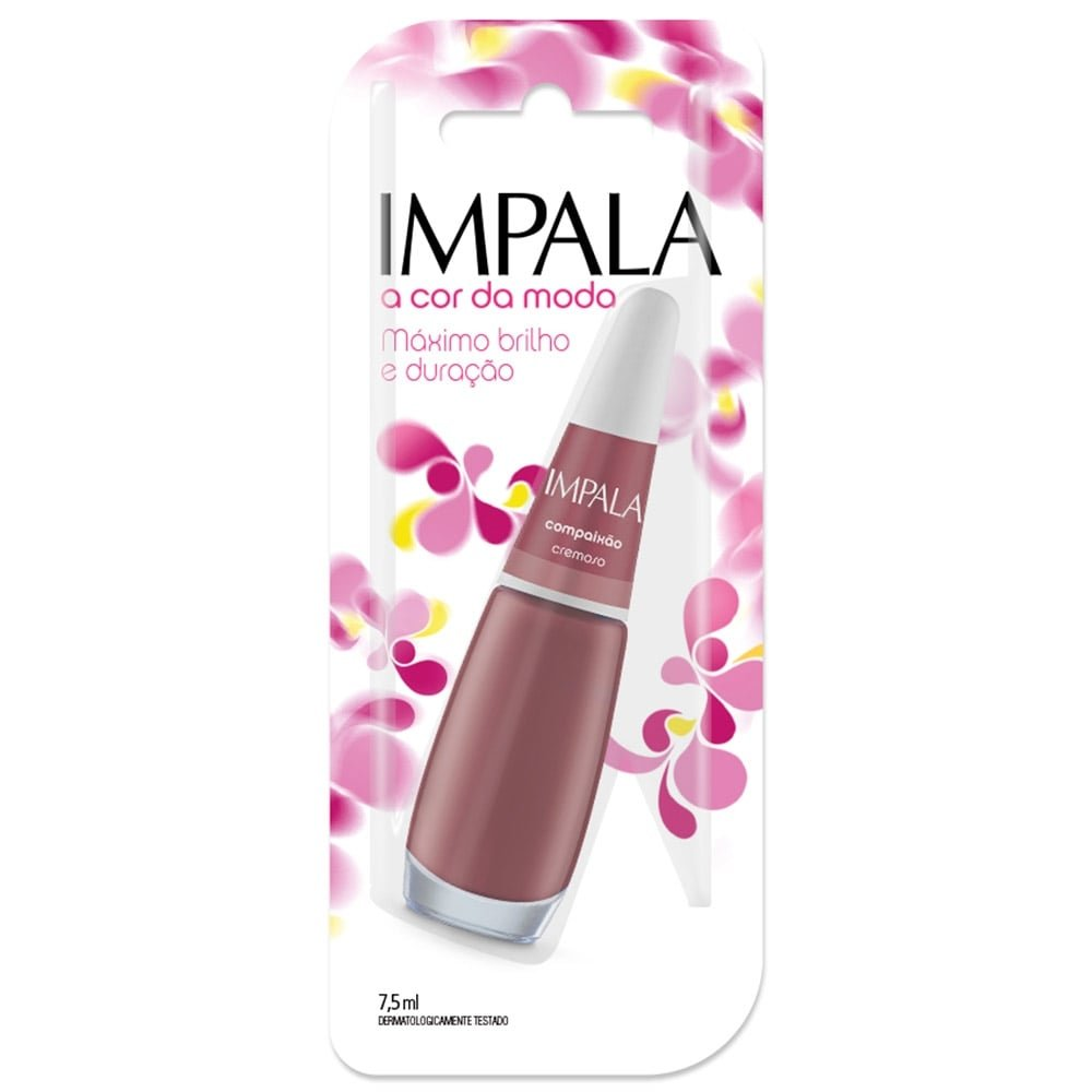 Esmalte Impala Cremoso Compaixão Blister, 7,5ml
