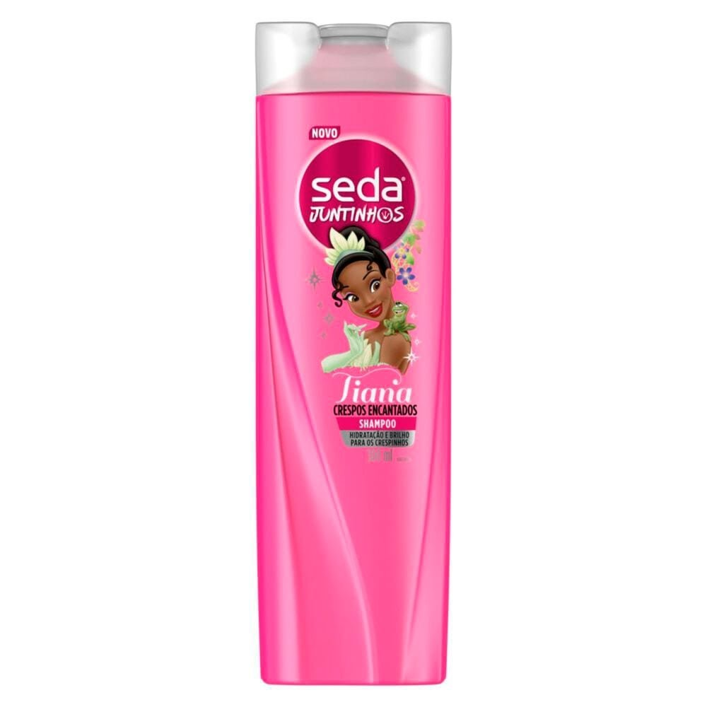 Shampoo Seda Infantil Juntinhos Tiana Crespos 300ml Shampoo Seda Infantil Juntinhos Tiana Crespos 300ml