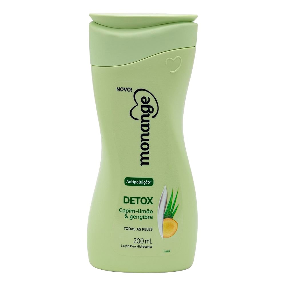 Hidratante Monange Detox Todas as Peles 200ml Hidratante Monange Detox Todas as Peles 200ml