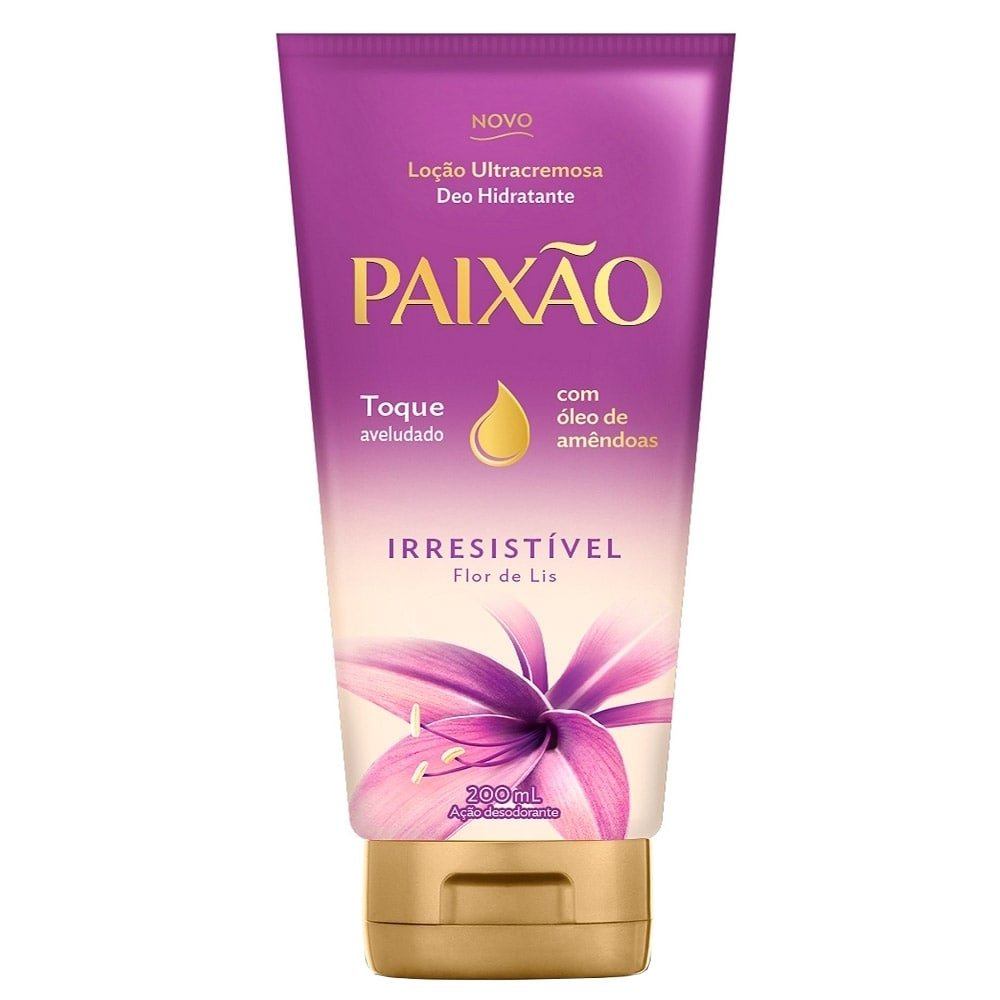 Hidratante Paixão Loção Ultracremosa Irresistível Flor de Lis 200ml Hidratante Paixão Loção Ultracremosa Irresistível Flor de Lis 200ml
