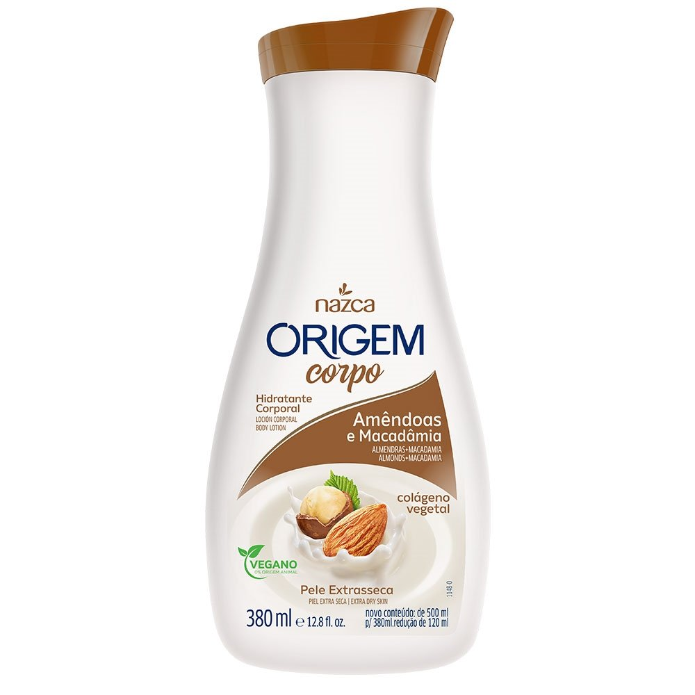 Hidratante Origem Amêndoas e Macadâmia 380ml Hidratante Origem Amêndoas e Macadâmia 380ml