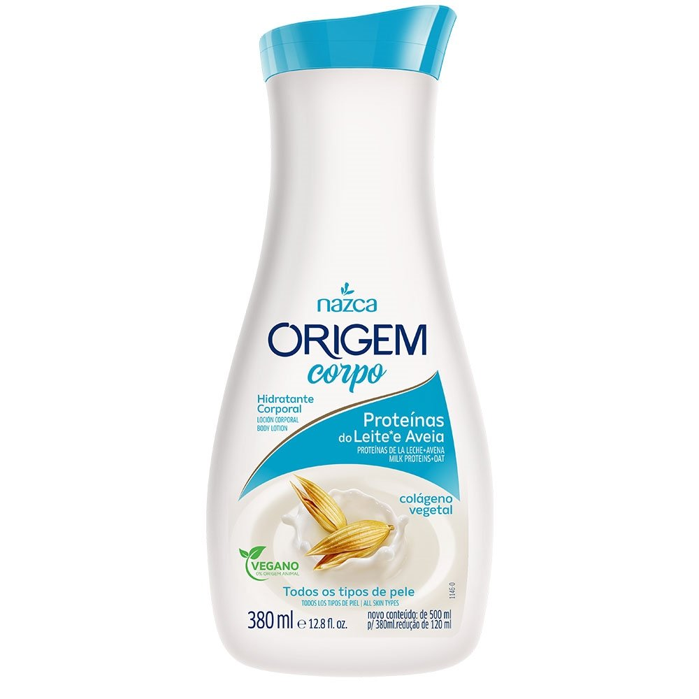 Hidratante Origem Proteínas do Leite e Aveia 380ml Hidratante Origem Proteínas do Leite e Aveia 380ml